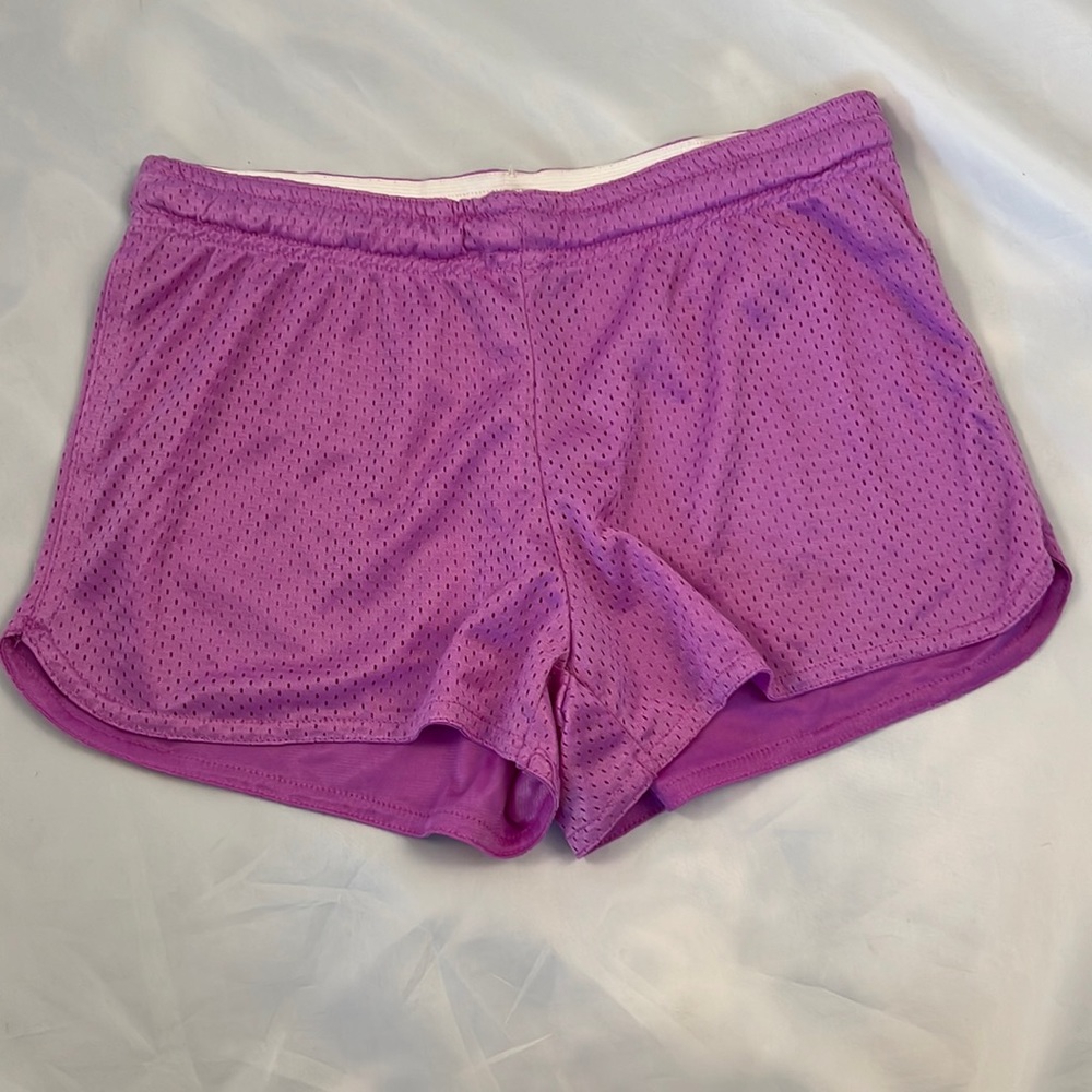 Purple Mesh Ocean Drive Athletic / Comfy Short with Drawstring Medium
